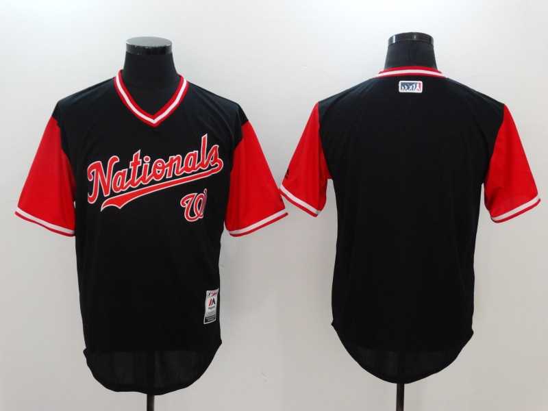 Nationals Blank Navy 2017 Players Weekend Jersey,We sell and wholesale Nationals Blank Navy 2017 Players Weekend Jersey on line form chian!